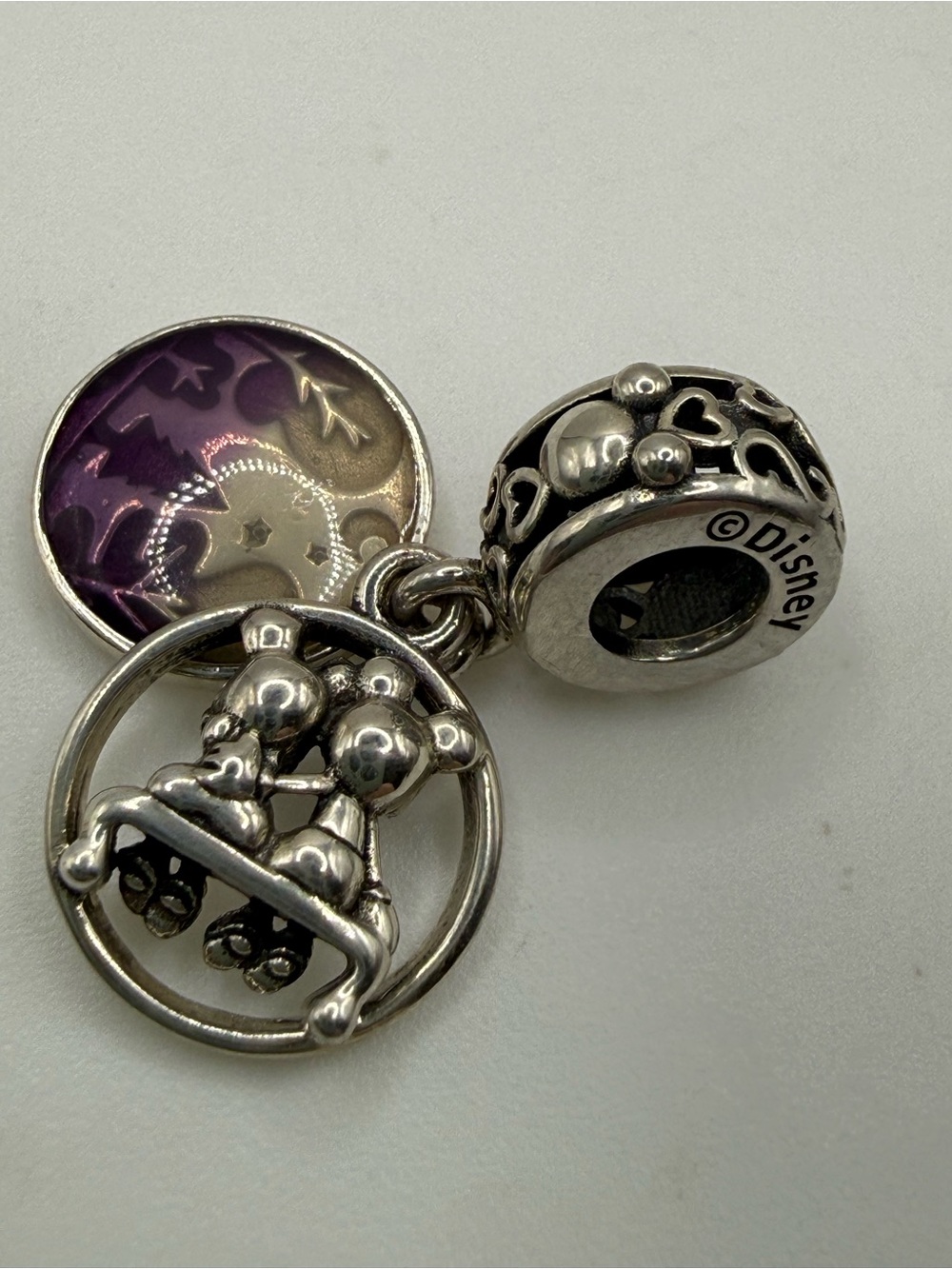 Pandora Disney 2 pc “You Are My Happily Ever After!”Charms!